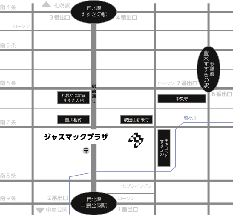 ジャスマックプラザMAP